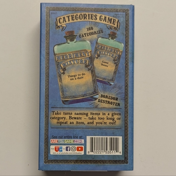 NEW CLARENDON'S MERRIMENT Mixture Categories Game Front Porch Classics Ages 10+ - Picture 3 of 7